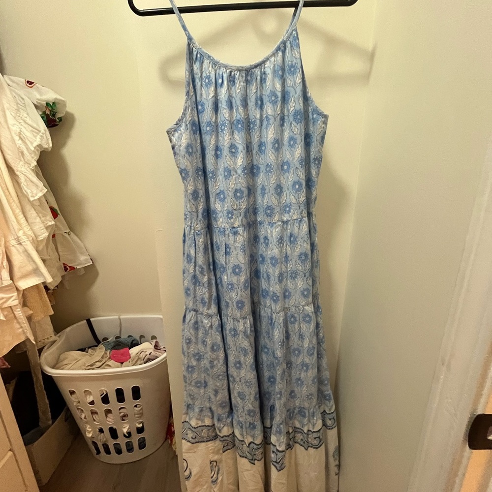 Madison Matthew’s block print dress size small